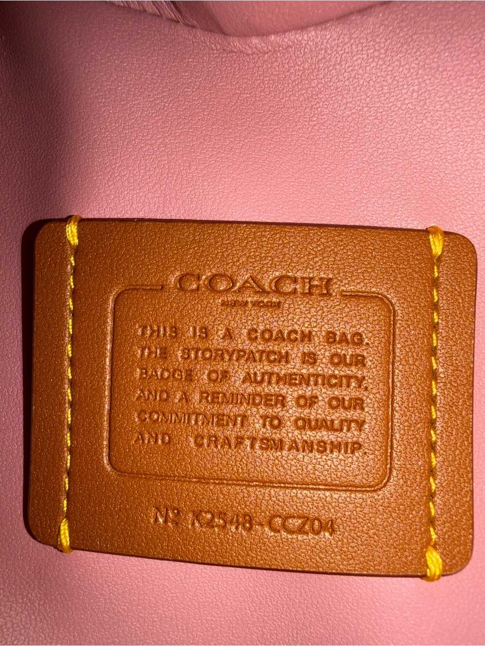 COACH Heart Crossbody Bag 14
With Charms spazzolato Peony pink - Picture 9 of 13